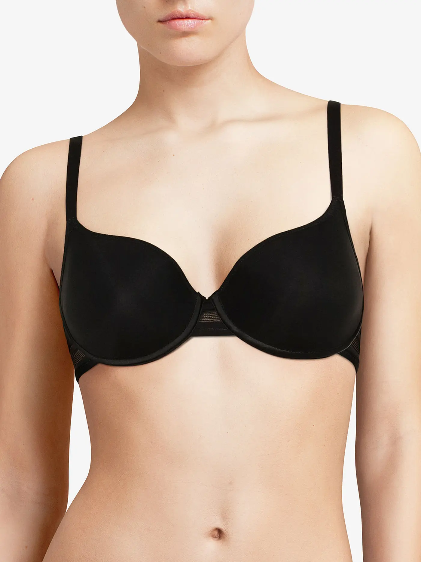 PASSIONATA | T-Shirt BH "Rythm" (Dune) | schwarz